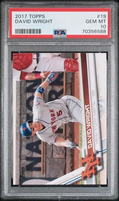 2017 Topps David Wright #19 card image