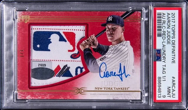 2017 Topps Definitive #no-number card image