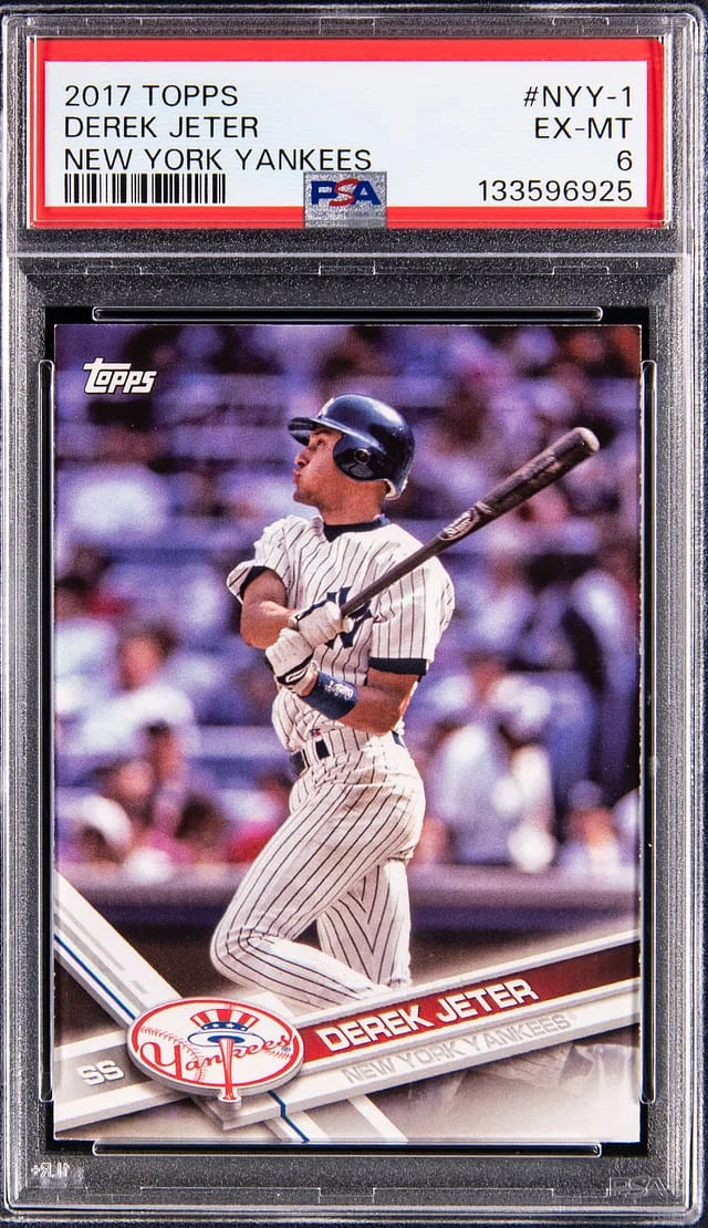 2017 Topps Derek Jeter New York Yankees #NYY-1 card image
