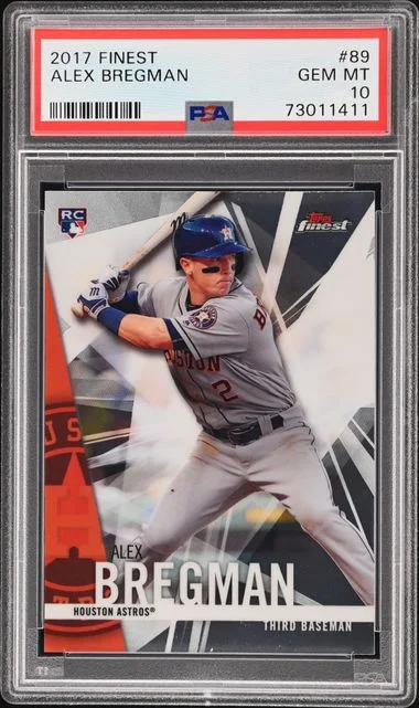 2017 Topps Finest Alex Bregman #89 card image