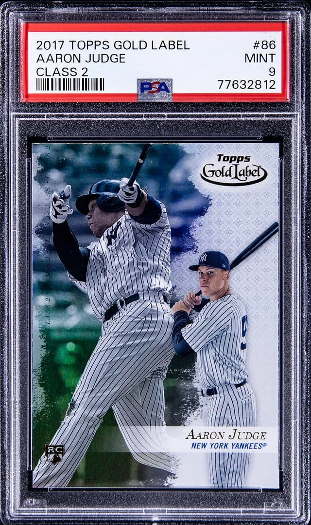 2017 Topps Gold Label Class 2 Aaron Judge #86 card image