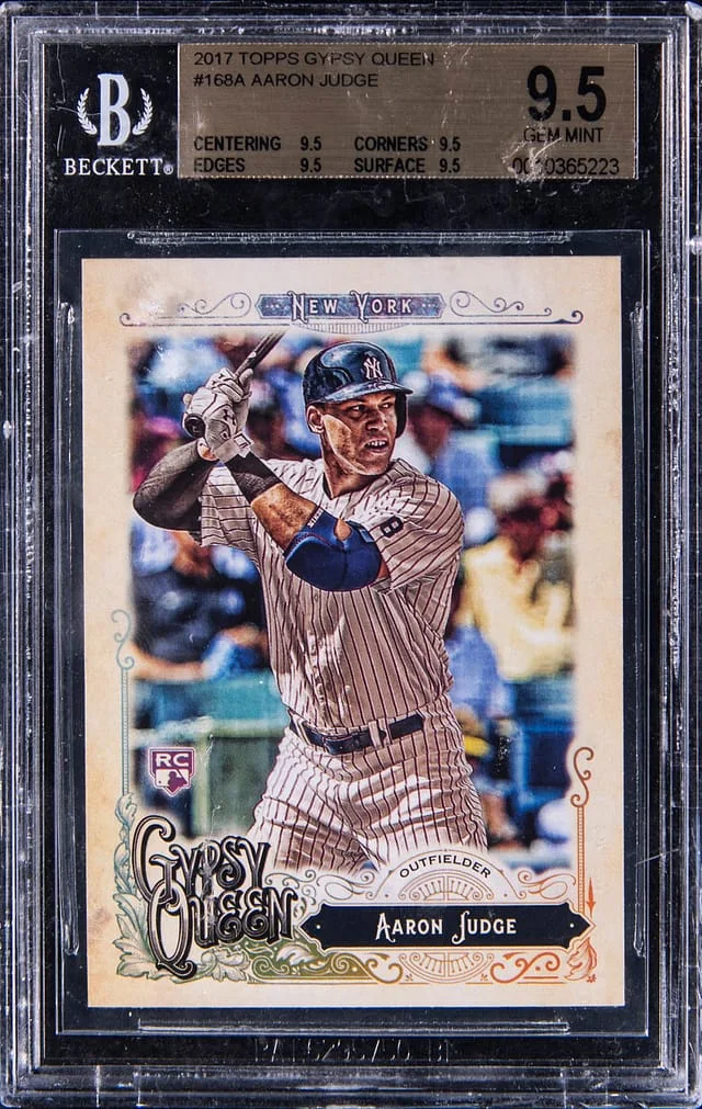 2017 Topps Gypsy Queen Aaron Judge #168A card image