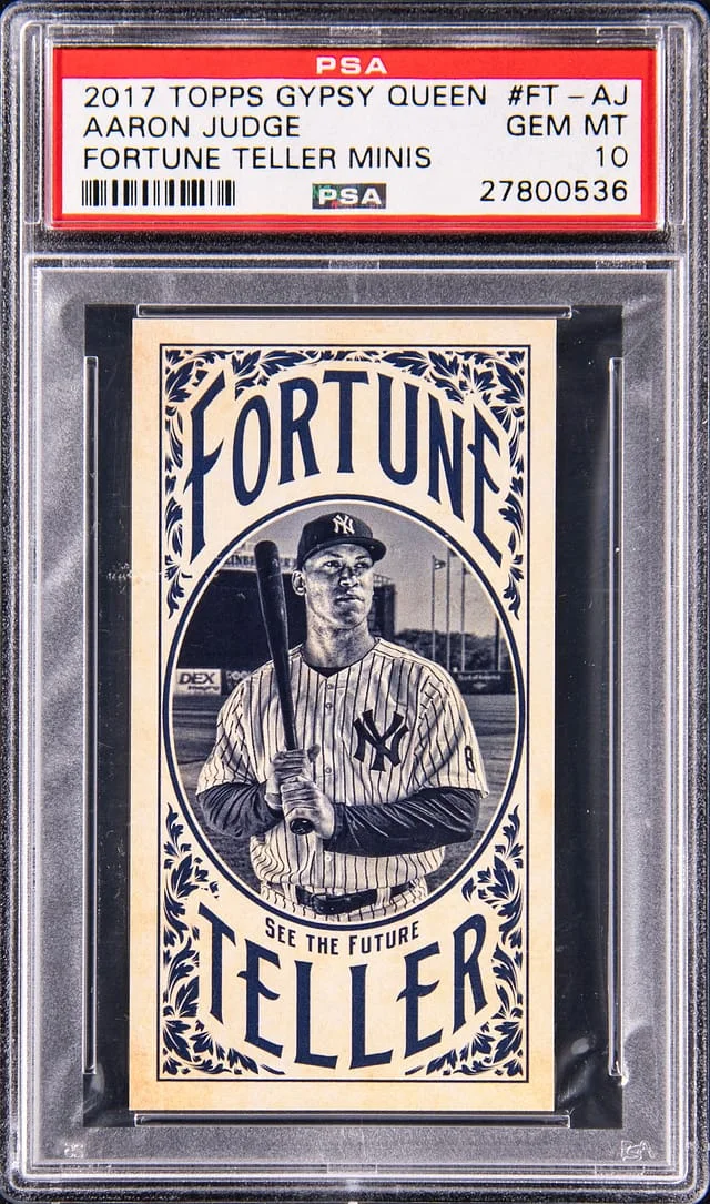2017 Topps Gypsy Queen Aaron Judge Fortune Teller Minis #FT-AJ card image