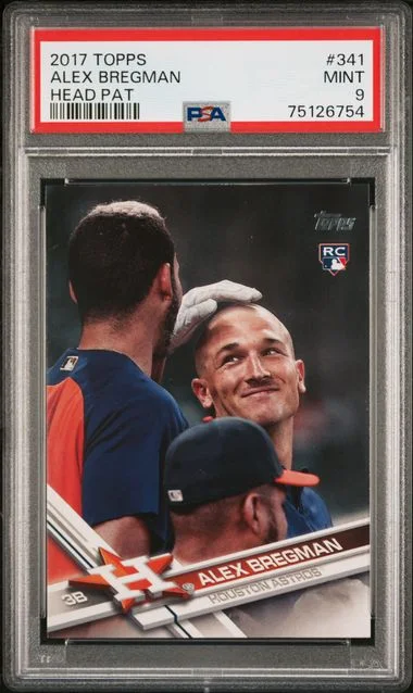 2017 Topps, Head Pat Alex Bregman #341 card image