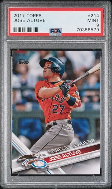 2017 Topps Jose Altuve #214 card image