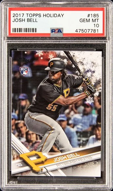 2017 Topps Josh Bell Holiday #185 card image