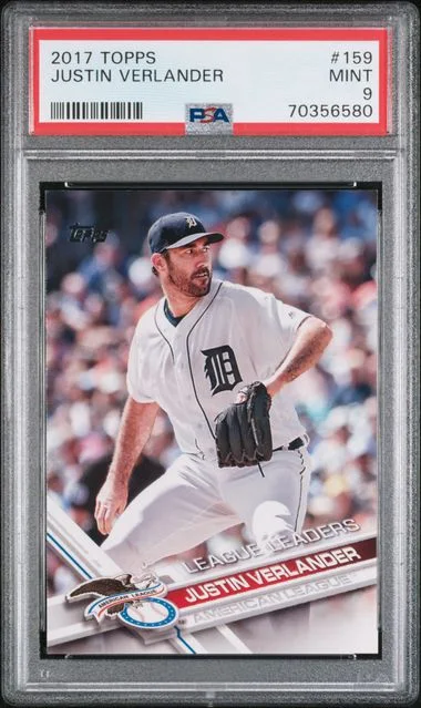 2017 Topps Justin Verlander #159 card image