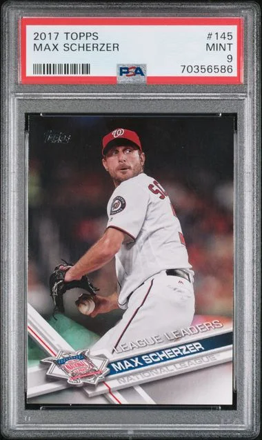 2017 Topps Max Scherzer #145 card image