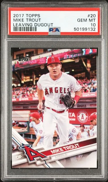 2017 Topps Mike Trout #20 card image