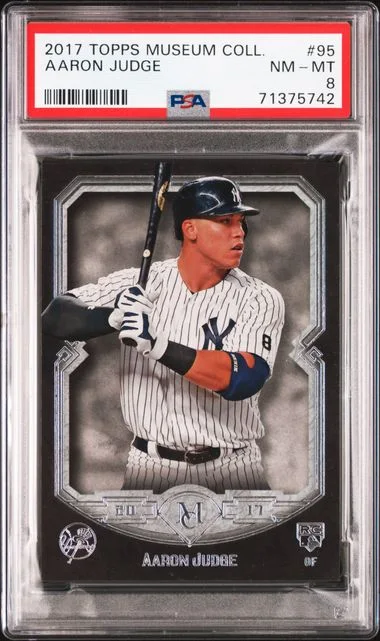2017 Topps Museum Collection Aaron Judge #95 card image
