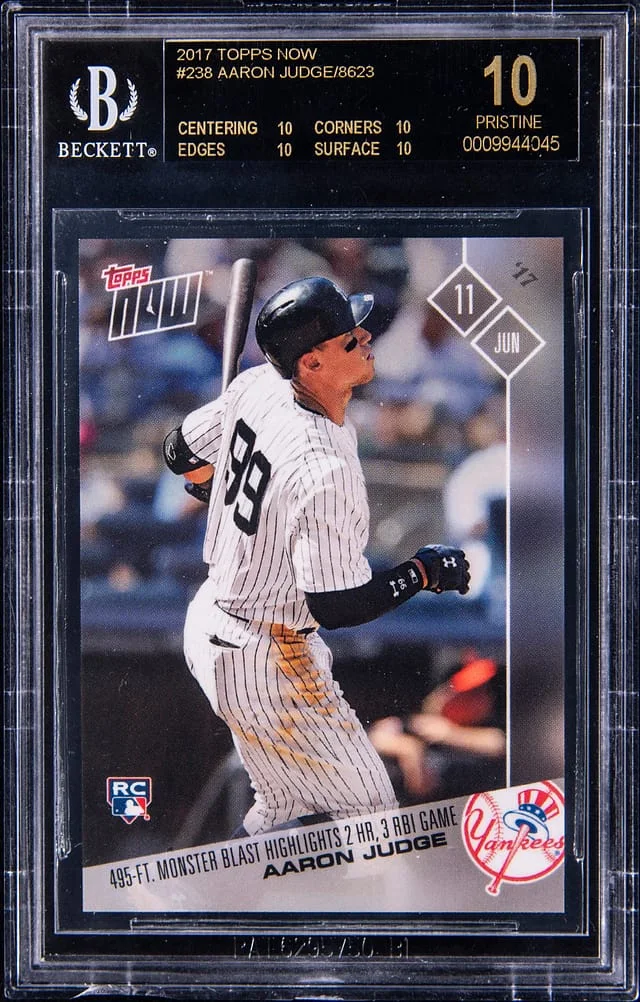2017 Topps Now Aaron Judge #238 card image
