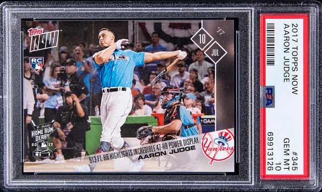 2017 Topps Now Aaron Judge #345 card image