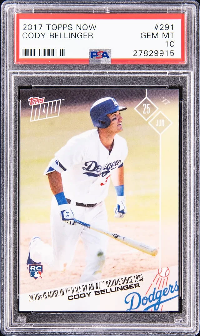 2017 Topps Now Cody Bellinger #291 card image