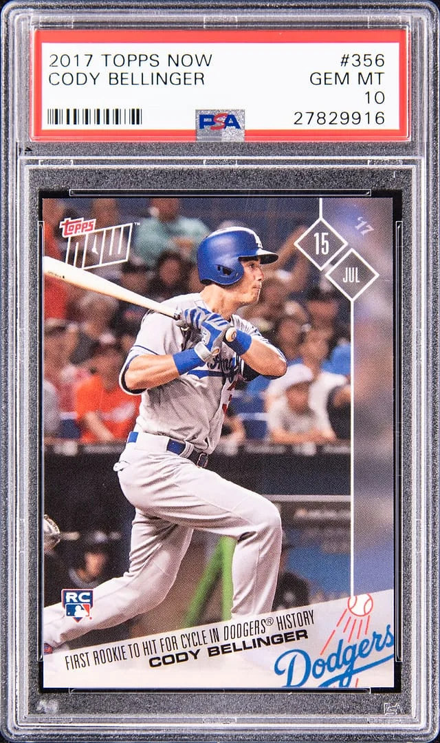 2017 Topps Now Cody Bellinger #356 card image