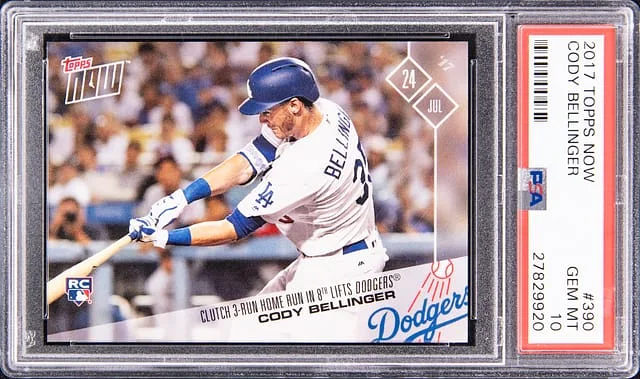 2017 Topps Now Cody Bellinger #390 card image