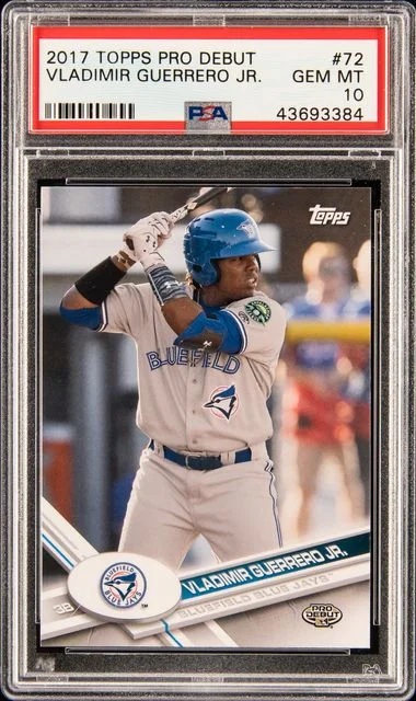 2017 Topps Pro Debut Vladimir Guerrero Jr. #72 card image