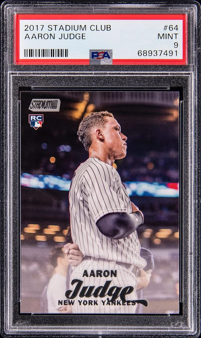 2017 Topps Stadium Club Aaron Judge #64 card image
