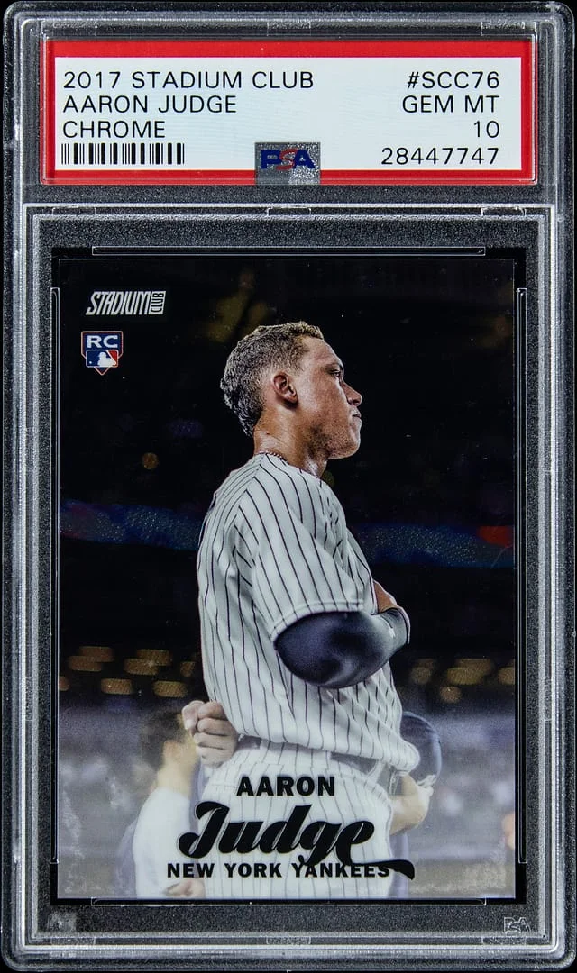 2017 Topps Stadium Club Aaron Judge #SCC76 card image