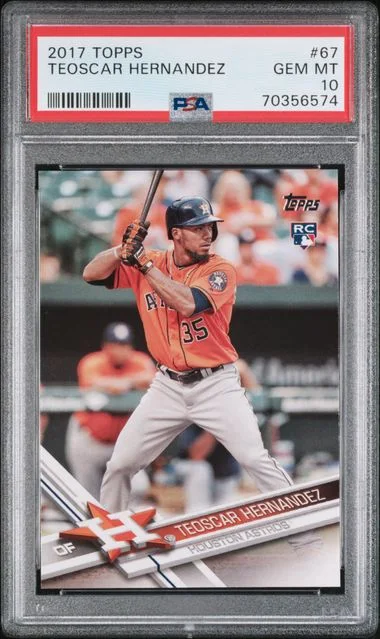 2017 Topps Teoscar Hernandez #67 card image