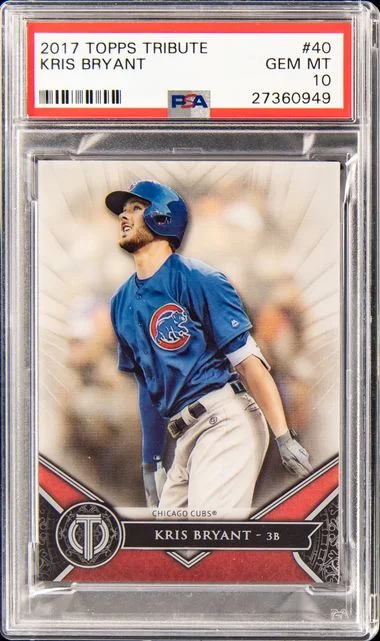 2017 Topps Tribute Kris Bryant #40 card image