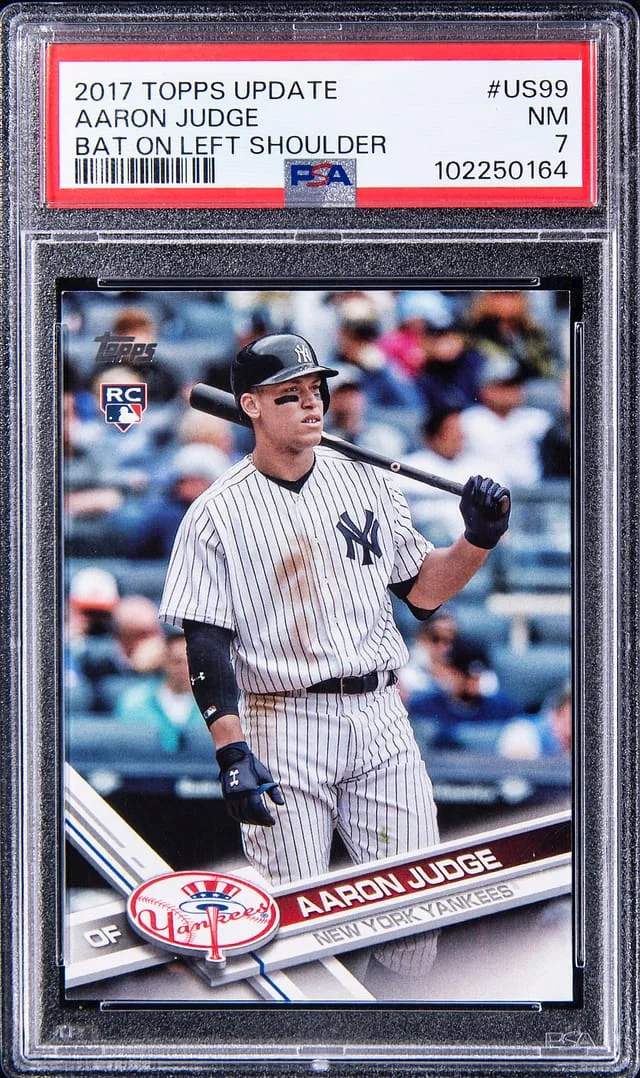 2017 Topps Update Aaron Judge (Bat on Left Shoulder) #US99 card image
