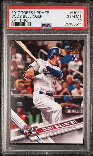 2017 Topps Update Cody Bellinger #US38 card image