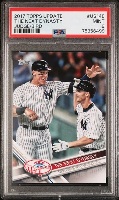 2017 Topps Update The Next Dynasty Judge/Bird #Us148 card image