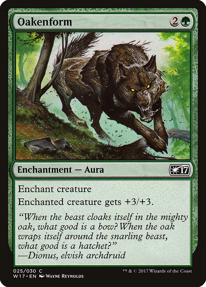 2017 Welcome Deck 2017 Oakenform common #25 unlisted card image