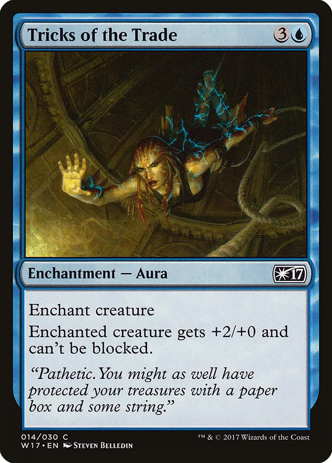 2017 Welcome Deck 2017 Tricks of the Trade common #14 unlisted card image