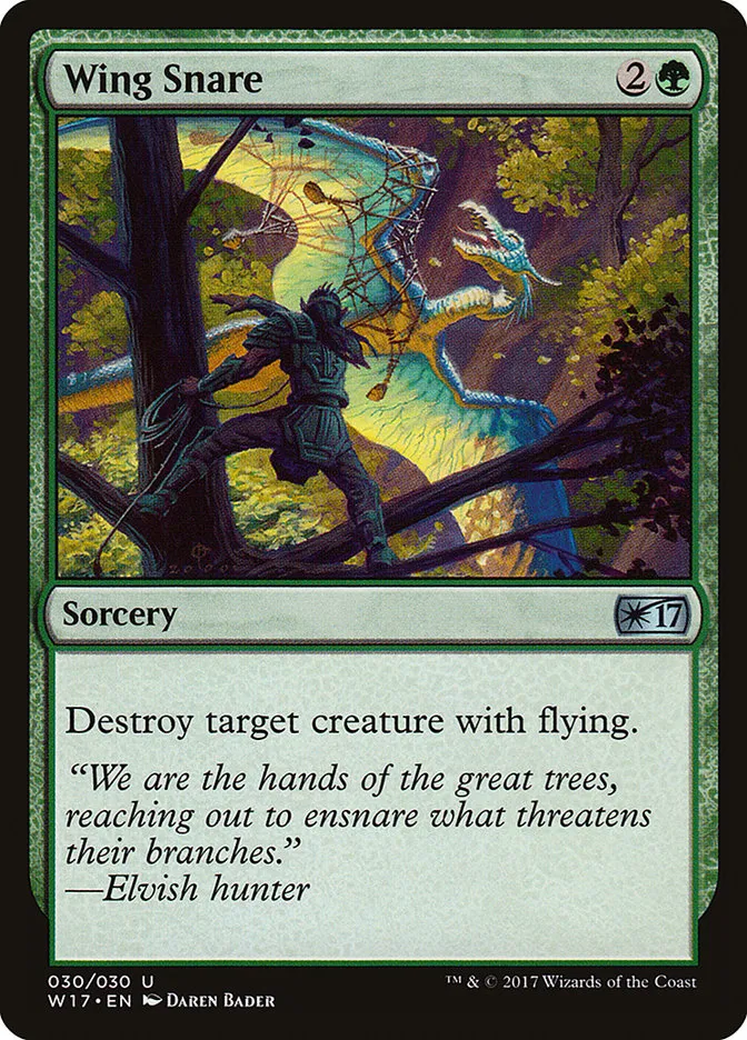 2017 Welcome Deck 2017 Wing Snare uncommon #30 unlisted card image