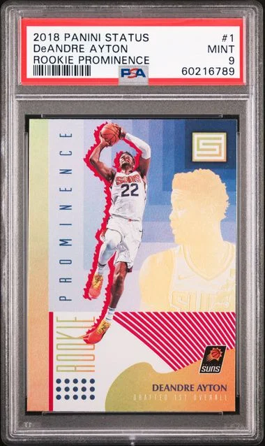 2018-10 Panini Deandre Ayton Status Prominence #1 card image