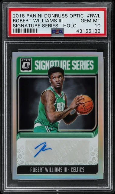 2018-10 Panini Donruss Optic Robert Williams III Signature Series Holo #SG-RWL card image