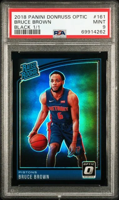 2018-19 Donruss Optic Bruce Brown Black #161 card image