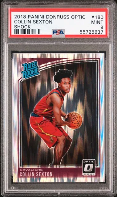 2018-19 Donruss Optic Collin Sexton Hyper Pink #180 card image
