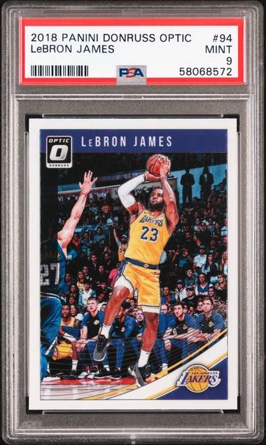 2018-19 Donruss Optic LeBron James #94 card image