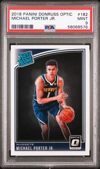 2018-19 Donruss Optic Michael Porter Jr. #182 card image