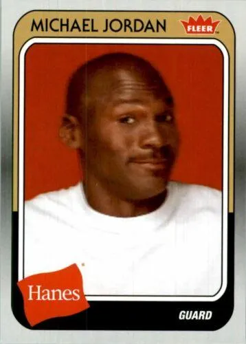 2018-19 Fleer Hanes Michael Jordan 30th Anniversary Michael Jordan #MJ-11 card image
