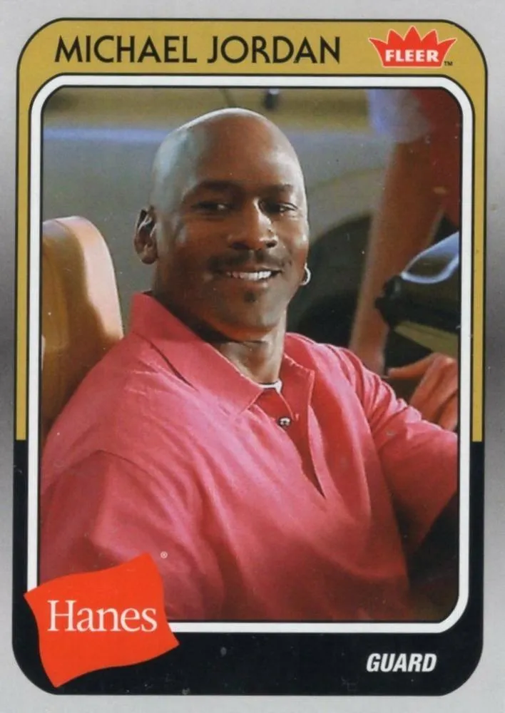 2018-19 Fleer Hanes Michael Jordan 30th Anniversary Michael Jordan #MJ-14 card image