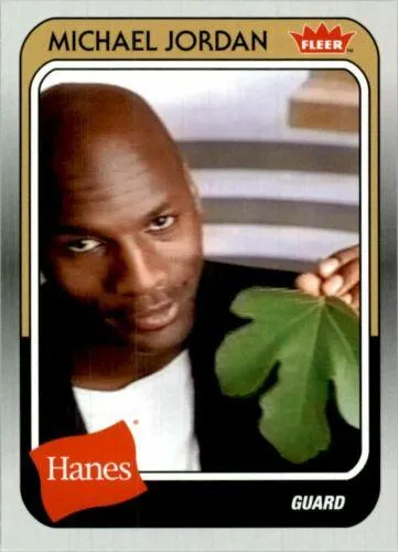2018-19 Fleer Hanes Michael Jordan 30th Anniversary Michael Jordan #MJ-18 card image