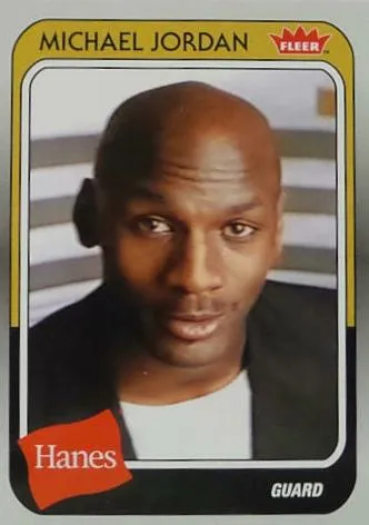 2018-19 Fleer Hanes Michael Jordan 30th Anniversary Michael Jordan #MJ-29 card image