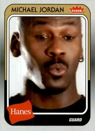 2018-19 Fleer Hanes Michael Jordan 30th Anniversary Michael Jordan #MJ-38 card image