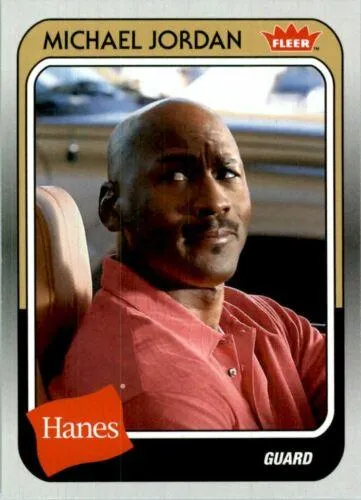 2018-19 Fleer Hanes Michael Jordan 30th Anniversary Michael Jordan #MJ-39 card image
