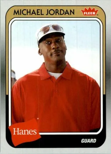 2018-19 Fleer Hanes Michael Jordan 30th Anniversary Michael Jordan #MJ-45 card image