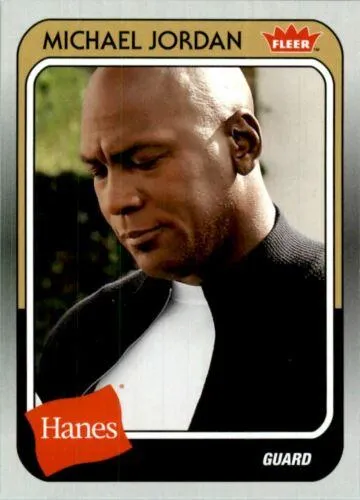 2018-19 Fleer Hanes Michael Jordan 30th Anniversary Michael Jordan #MJ-49 card image