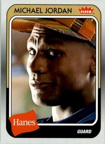2018-19 Fleer Hanes Michael Jordan 30th Anniversary Michael Jordan #MJ-5 card image