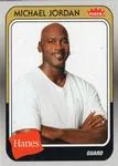 2018-19 Fleer Hanes Michael Jordan 30th Anniversary Michael Jordan #MJ-50 card image