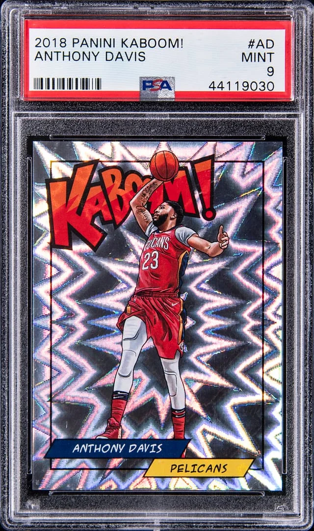 2018-19 Panini Anthony Davis Kaboom! #K-AD card image