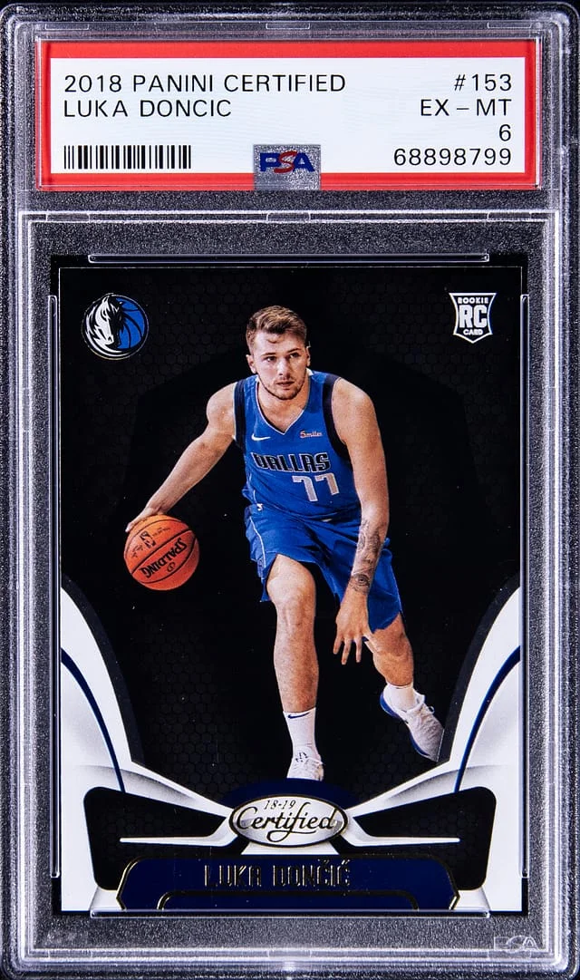 2018-19 Panini Certified Luka Doncic #153 card image