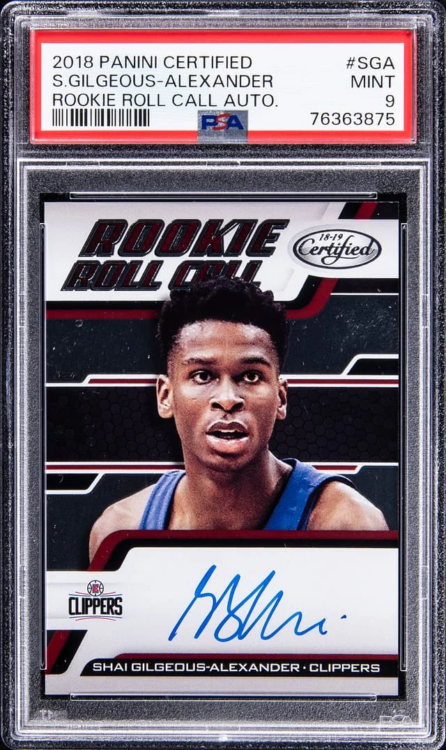 2018-19 Panini Certified Roll Call #no-number card image