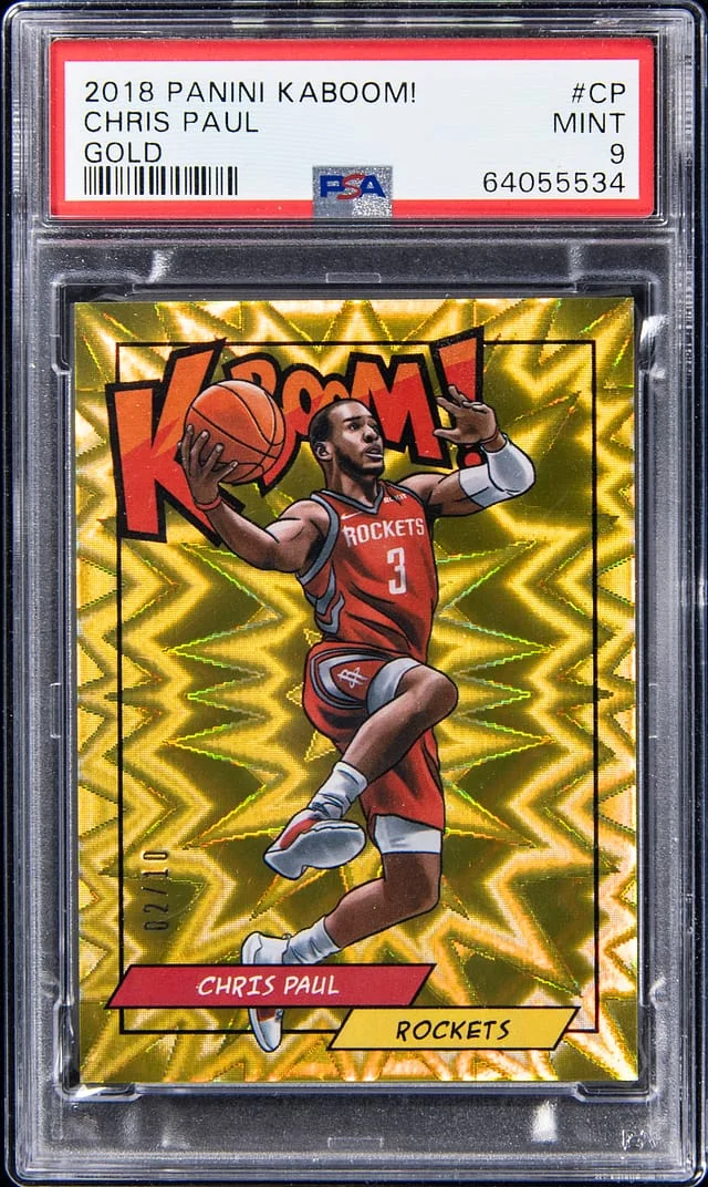 2018-19 Panini Chris Paul Kaboom! #K-CP card image